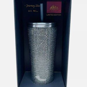 NIB 25 oz. Sparkly Tumbler - Silver